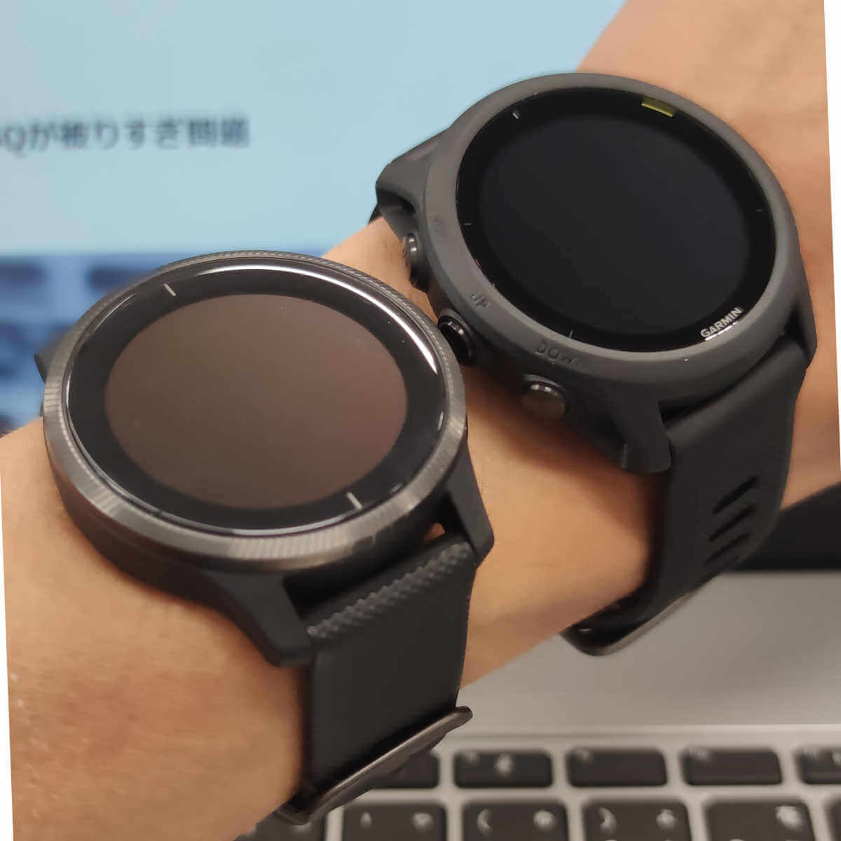 ロードバイク乗りがApple WatchとガーミンのForeathlete 745を比較してみた